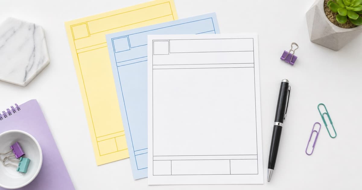 Formulários branco, amarelo e azul representando diferentes tipos de receita médica